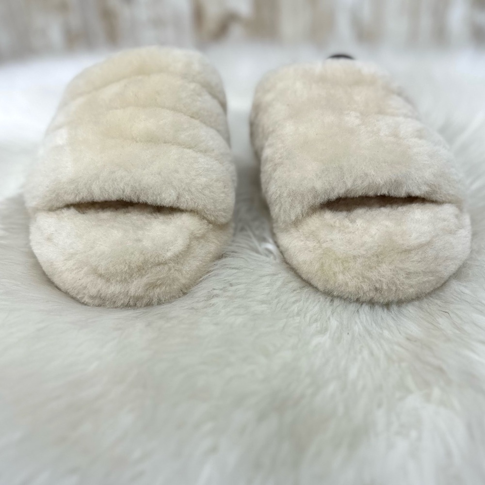 UGG Girls' Fluff Yeah Slides [KS143] - Picture 6 of 10